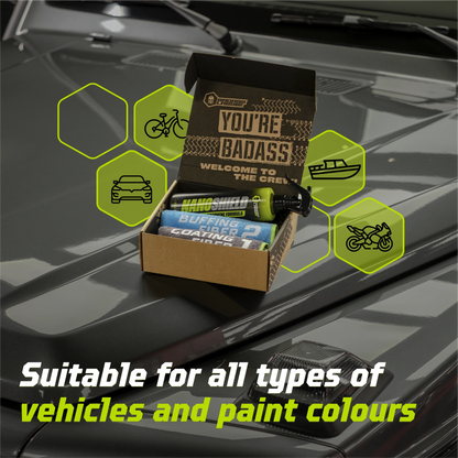 NanoShield -  Спрей с графен, керамика и силикон за полиране и защита на автомобилната боя