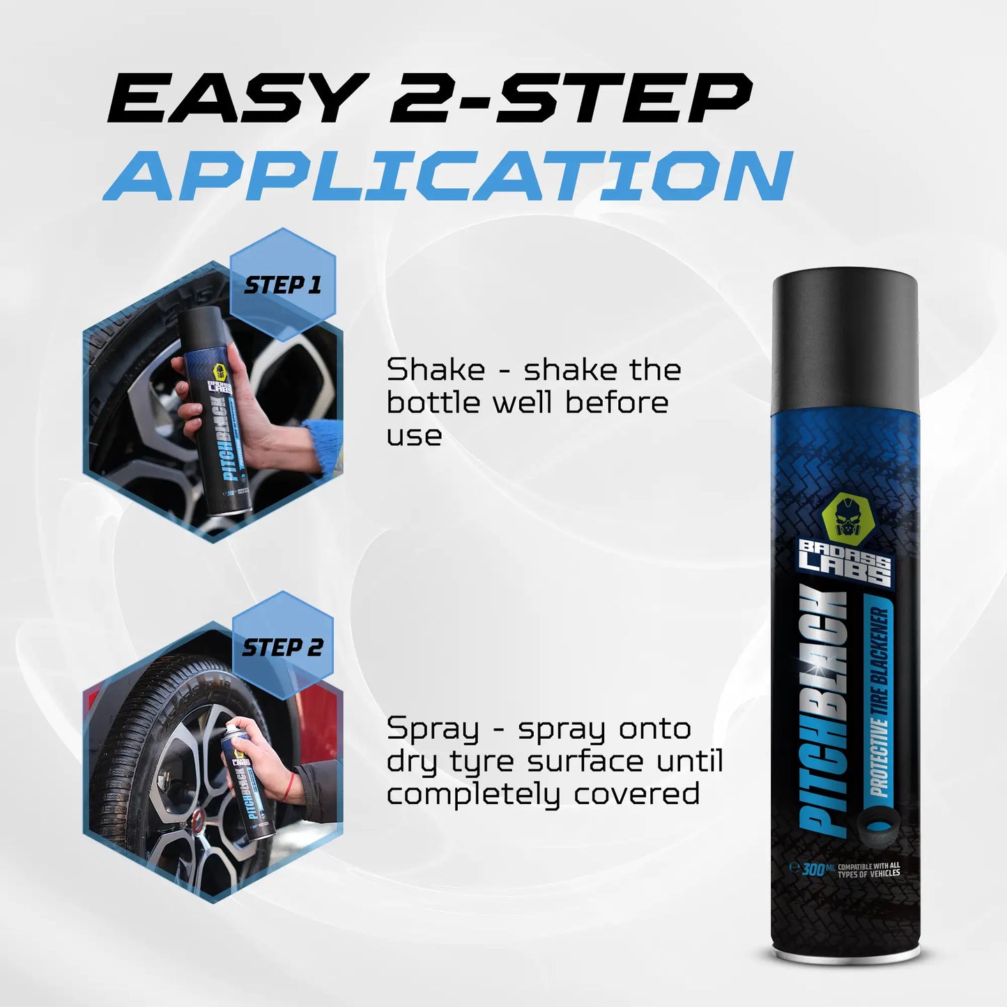PitchBlack – спрей за гуми