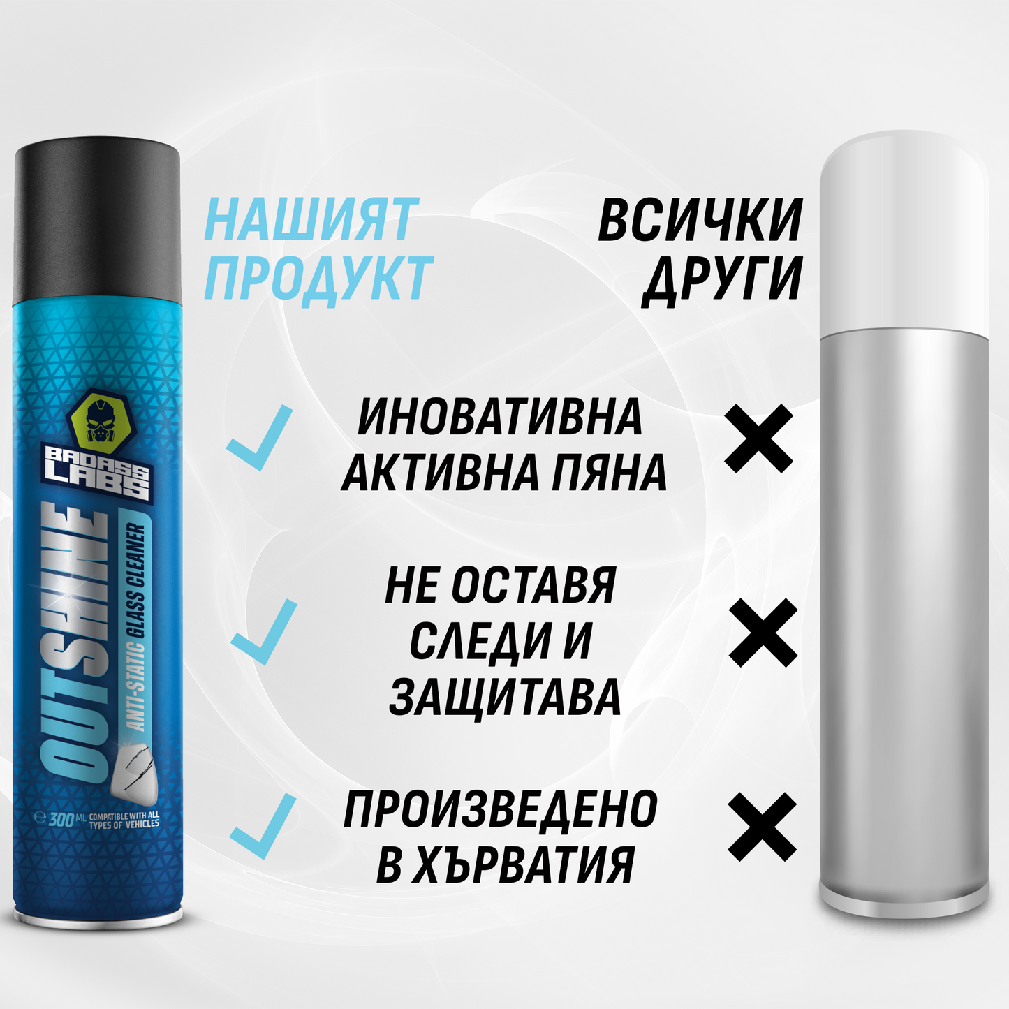УНИВЕРСАЛЕН КОМПЛЕКТ - 2бр NanoShield, 4бр микрофибърни кърпи, 1бр PitchBlack,1бр Outshine